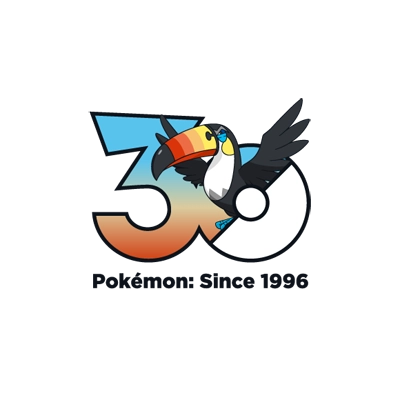 宝可梦 0733 铳嘴大鸟 30周年纪念Logo