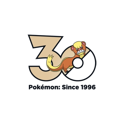 宝可梦 0734 猫鼬少 30周年纪念Logo