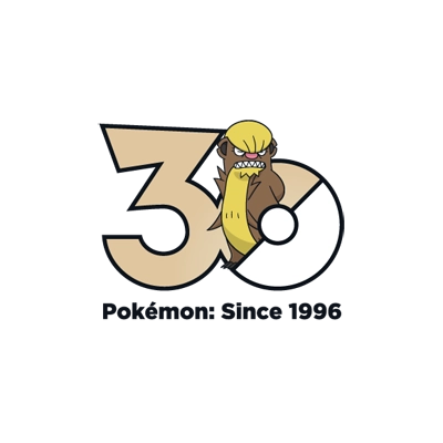 宝可梦 0735 图腾猫鼬探长 30周年纪念Logo