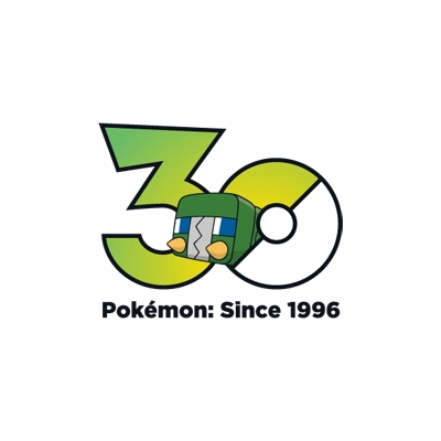 宝可梦 0737 虫电宝 30周年纪念Logo