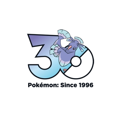 宝可梦 0741 花舞鸟 30周年纪念Logo