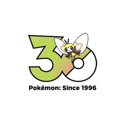 宝可梦 0743 图腾蝶结萌虻 30周年纪念Logo