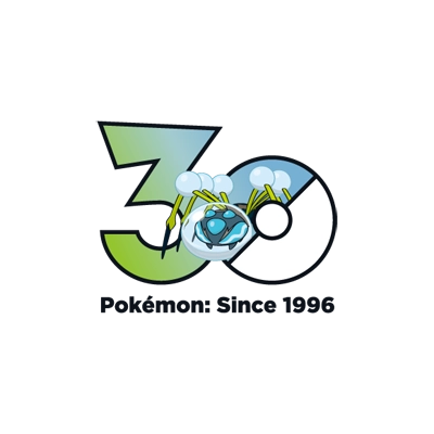Pokémon 0752 图腾滴蛛霸 30th anniversary logo
