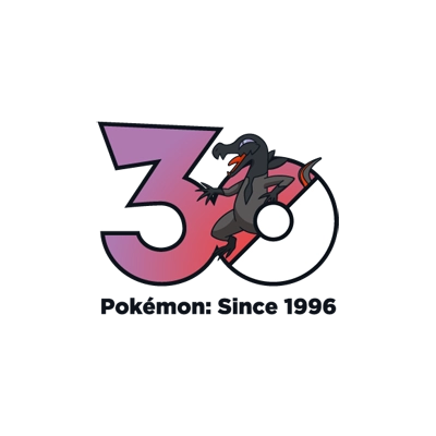 Pokémon 0757 夜盗火蜥 30th anniversary logo