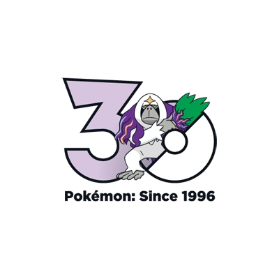 Pokémon 0765 智挥猩 30th anniversary logo