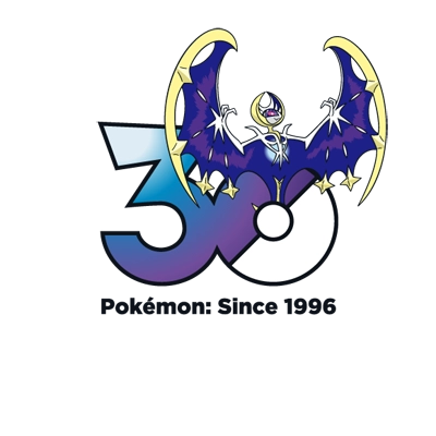 Pokémon 0792 露奈雅拉 30th anniversary logo