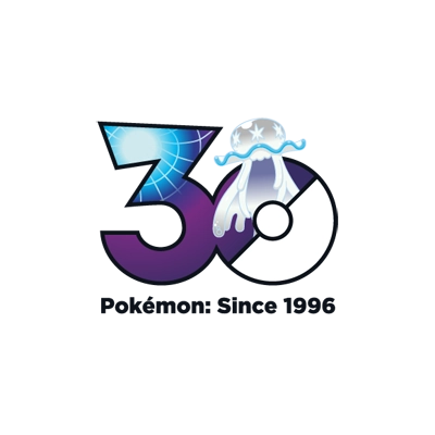 Pokémon 0793 虚吾伊德 30th anniversary logo