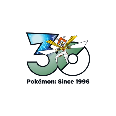 宝可梦 0798 纸御剑 30周年纪念Logo