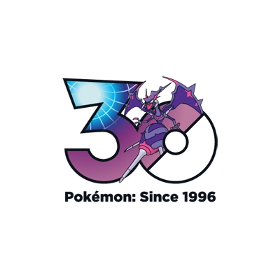 宝可梦 0804 四颚针龙 30周年纪念Logo