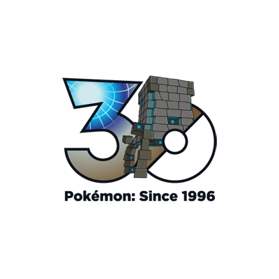 宝可梦 0805 垒磊石 30周年纪念Logo