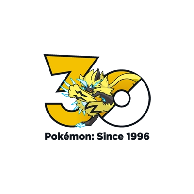 宝可梦 0807 捷拉奥拉 30周年纪念Logo