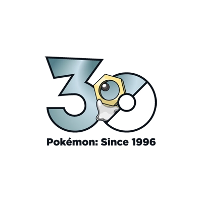 宝可梦 0808 美录坦 30周年纪念Logo