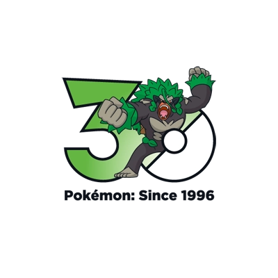 宝可梦 0812 轰擂金刚猩 30周年纪念Logo