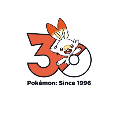 宝可梦 0813 炎兔儿 30周年纪念Logo