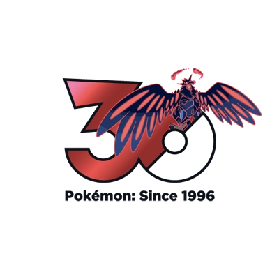 宝可梦 0823 钢铠鸦 30周年纪念Logo