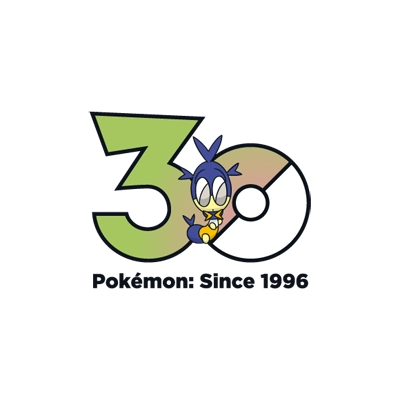 宝可梦 0824 索侦虫 30周年纪念Logo