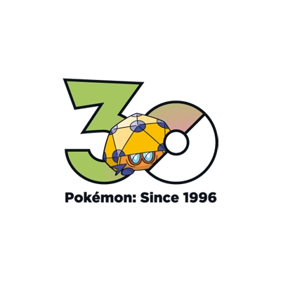 宝可梦 0825 天罩虫 30周年纪念Logo
