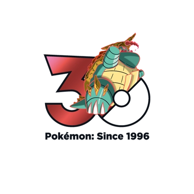 宝可梦 0834 暴噬龟 30周年纪念Logo