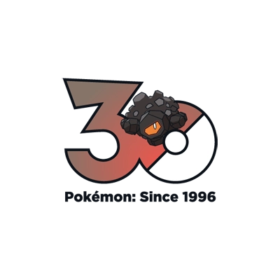 宝可梦 0837 小炭仔 30周年纪念Logo