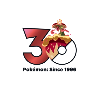 宝可梦 0842 丰蜜龙 30周年纪念Logo
