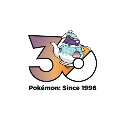 Pokémon 0855 怖思壶 30th anniversary logo