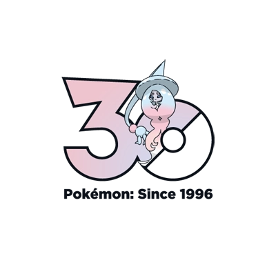 Pokémon 0858 布莉姆温 30th anniversary logo