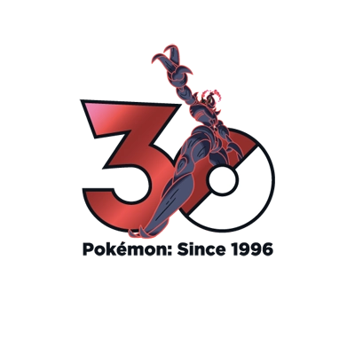 宝可梦 0861 长毛巨魔 30周年纪念Logo