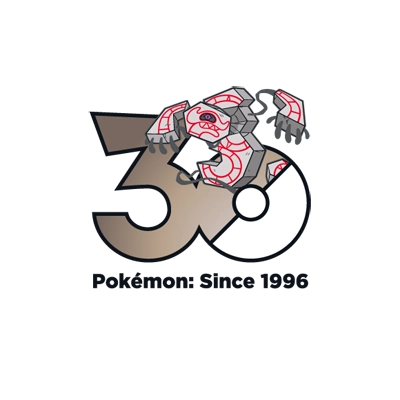 Pokémon 0867 死神板 30th anniversary logo