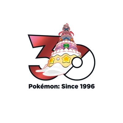 宝可梦 0869 霜奶仙 30周年纪念Logo