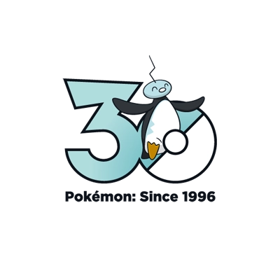 寶可夢 0875 冰砌鵝 30週年紀念Logo