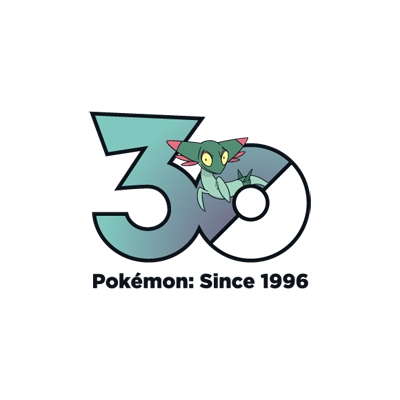 宝可梦 0885 多龙梅西亚 30周年纪念Logo