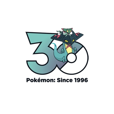 宝可梦 0886 多龙奇 30周年纪念Logo