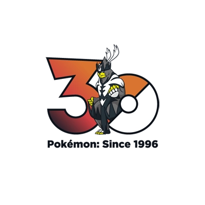 宝可梦 0892 武道熊师 30周年纪念Logo