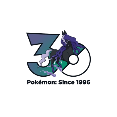 宝可梦 0897 灵幽马 30周年纪念Logo