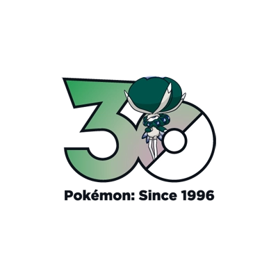 宝可梦 0898 蕾冠王 30周年纪念Logo