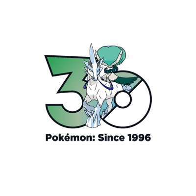 寶可夢 0898 蕾冠王 30週年紀念Logo