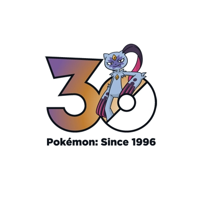 宝可梦 0903 大狃拉 30周年纪念Logo