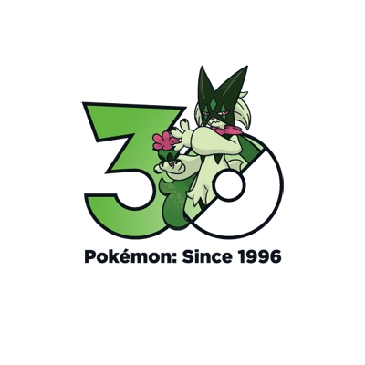 宝可梦 0908 魔幻假面喵 30周年纪念Logo