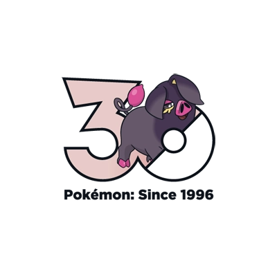 宝可梦 0916 飘香豚 30周年纪念Logo