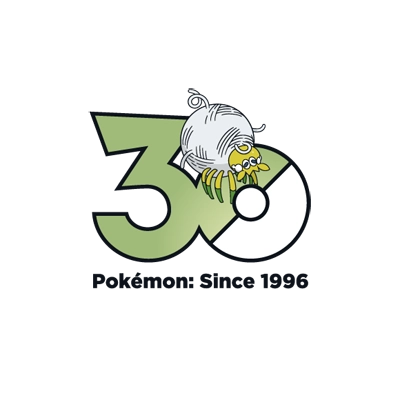 宝可梦 0917 团珠蛛 30周年纪念Logo