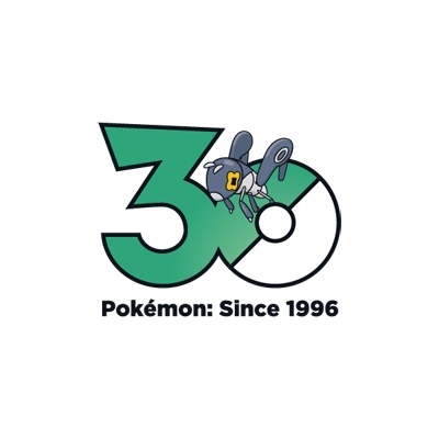 宝可梦 0919 豆蟋蟀 30周年纪念Logo