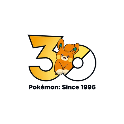 宝可梦 0921 布拨 30周年纪念Logo