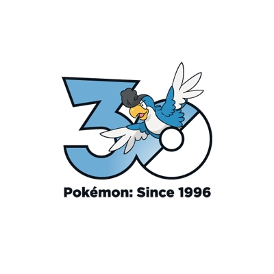 宝可梦 0931 怒鹦哥 30周年纪念Logo