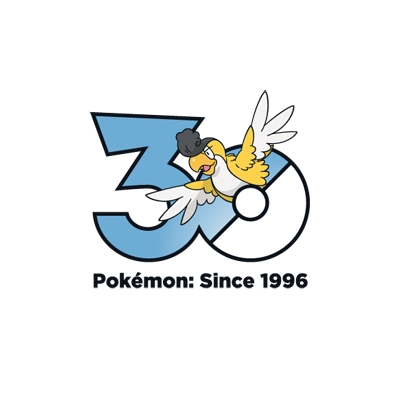 宝可梦 0931 怒鹦哥 30周年纪念Logo