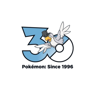 宝可梦 0931 怒鹦哥 30周年纪念Logo