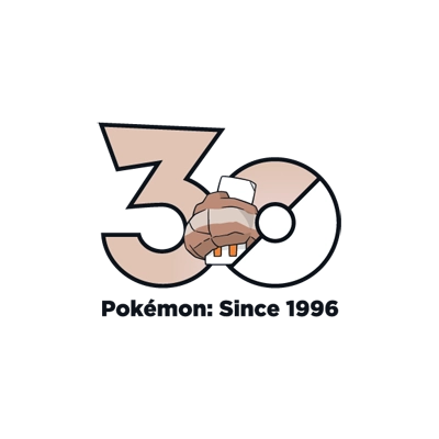 宝可梦 0932 盐石宝 30周年纪念Logo