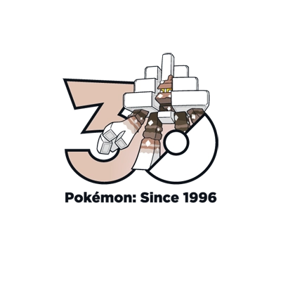 宝可梦 0934 盐石巨灵 30周年纪念Logo