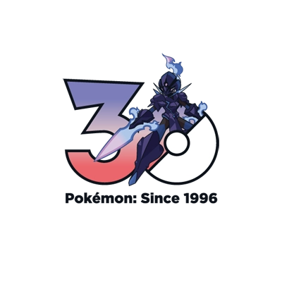 宝可梦 0937 苍炎刃鬼 30周年纪念Logo