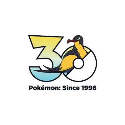 宝可梦 0941 大电海燕 30周年纪念Logo