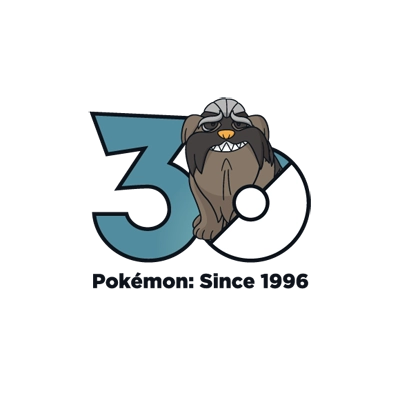 宝可梦 0943 獒教父 30周年纪念Logo
